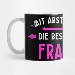 Mit Abstand Beste Frau Witziges Spruch Bleib Zuhause Mug